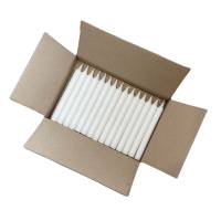 Свічки парафінові 18х185 мм (ящик 500 шт.) 49359 Українаська сірникова фабрика Свічки парафінові 18х185 мм (ящик 500 шт.) 49359 Українаська сірникова фабрика