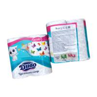 Папір туалетний “ДИВО” DECORO фіолетовий малюнок (Упаковка 4 шт) 51285 Київський картонно-паперовий комбінат Папір туалетний “ДИВО” DECORO фіолетовий малюнок (Упаковка 4 шт) 51285 Київський картонно-паперовий комбінат