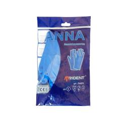 Перчатки хозяйственные латексные, размер S 49639 Trident