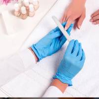 Рукавички нітрилові “Trident”, pозмір S (упаковка 100 шт.) 50575 Trident Рукавички нітрилові “Trident”, pозмір S (упаковка 100 шт.) 50575 Trident