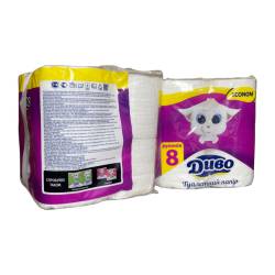Туалетная бумага «ДИВО Эконом» (Упаковка 8 шт) 51318 Київський картонно-паперовий комбінат 2