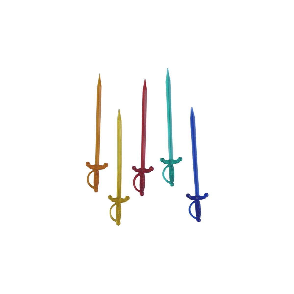 Шпажки Шпага різнокольорові 1000 шт 51138