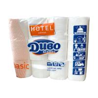 Туалетная бумага «ДИВО» Бизнес Basic Hotel Edition (Упаковка 24 шт) 51332 Київський картонно-паперовий комбінат