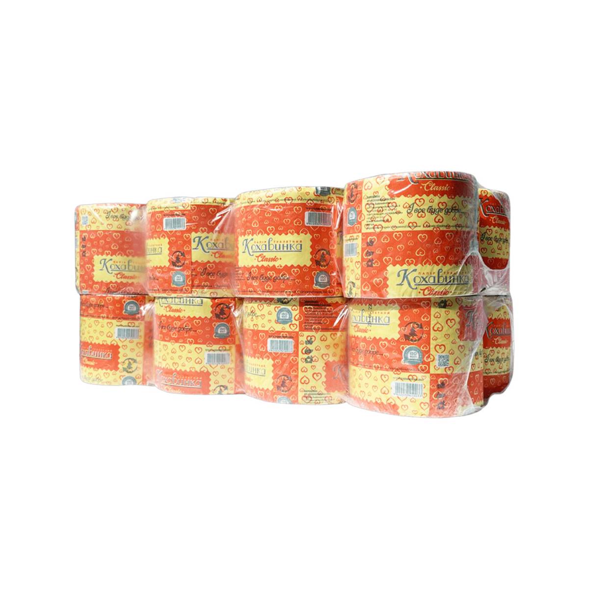 Туалетная бумага "Кохавинка" (Упаковка 48 шт) 51117 Кохавинська паперова фабрика
