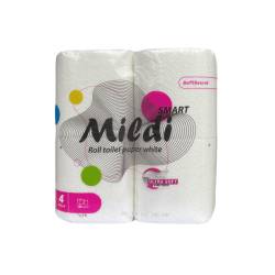 Туалетная бумага на гильзе «Mildi» Smart (Упаковка 4 шт) 51149 Кохавинська паперова фабрика