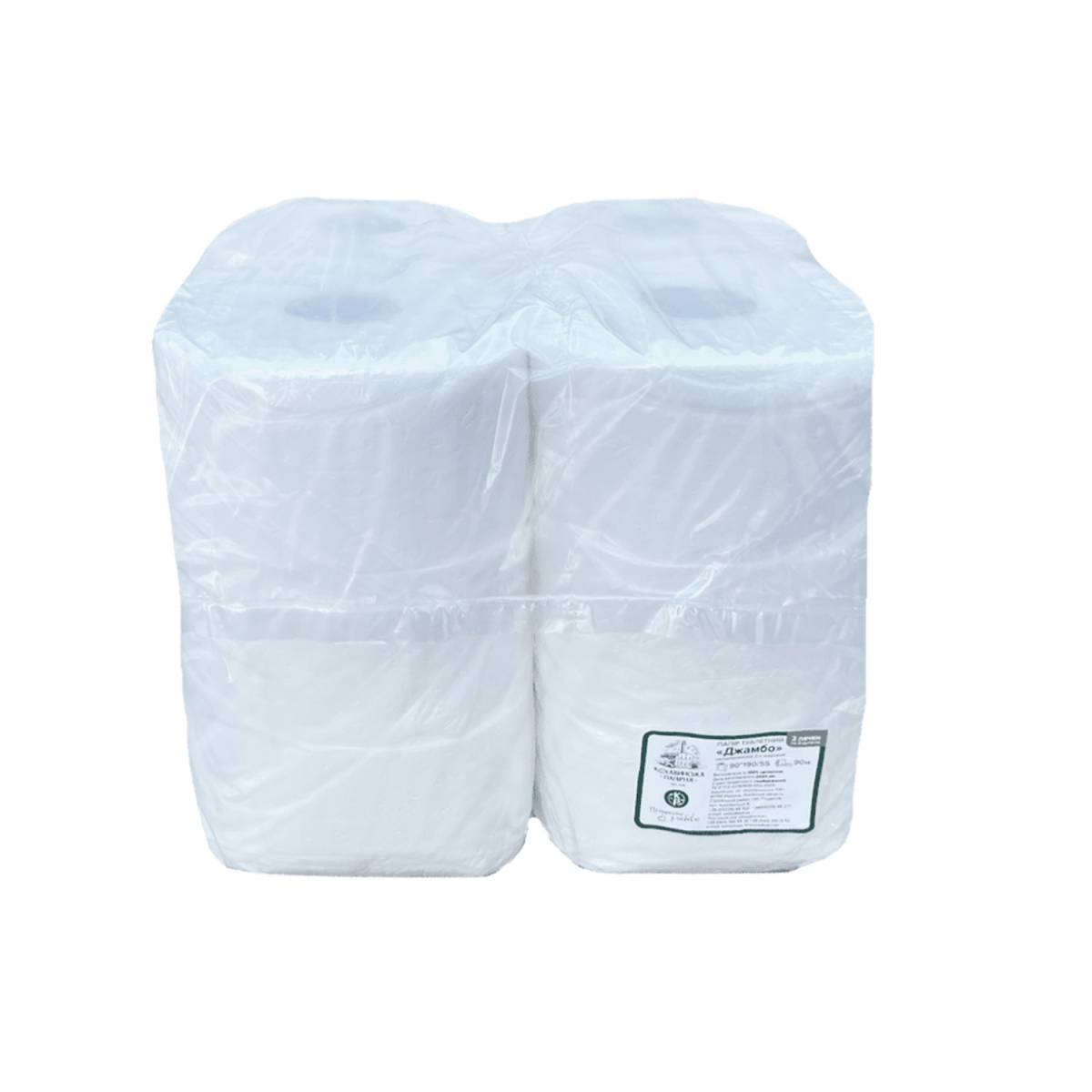 Папір туалетний “КОХАВИНСЬКА ПАПІРНЯ” Джамбо 90м (Упаковка 12 шт) 51156 Кохавинська паперова фабрика