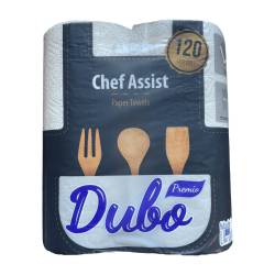 Рушник целюлозний на гільзі “ДИВО” Premio Chef Assist, 120 відривів (Упаковка 2 шт) 51320 Київський картонно-паперовий комбінат