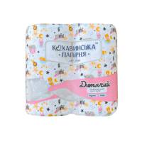 Туалетная бумага “КОХАВИНСКАЯ БУМАГА” Детская (Упаковка 4 шт) 51151 Кохавинська паперова фабрика Туалетная бумага “КОХАВИНСКАЯ БУМАГА” Детская (Упаковка 4 шт) 51151 Кохавинська паперова фабрика