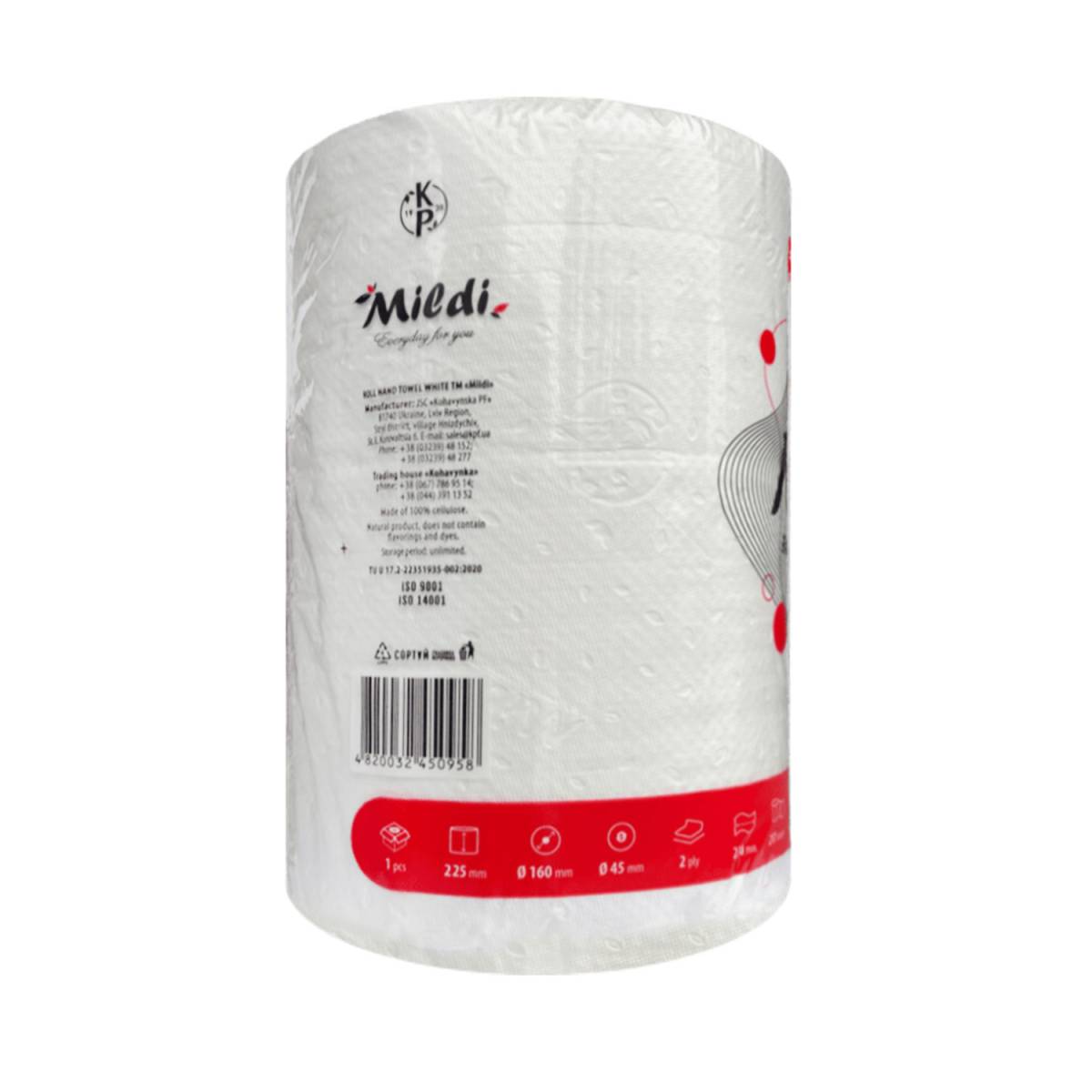 Рушник паперовий на гільзі «Mildi» Soft Secret 50 м (Упаковка 1 шт) 51001 Кохавинська паперова фабрика