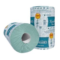 Рушники паперові “Кохавинка” на гільзі 80 мм (Упаковка 6 шт) 51121 Кохавинська паперова фабрика 2