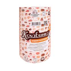 Полотенце бумажное "Кохавинка" на гильзе серые 80 м (Упаковка 6 шт) 51249 Кохавинська паперова фабрика