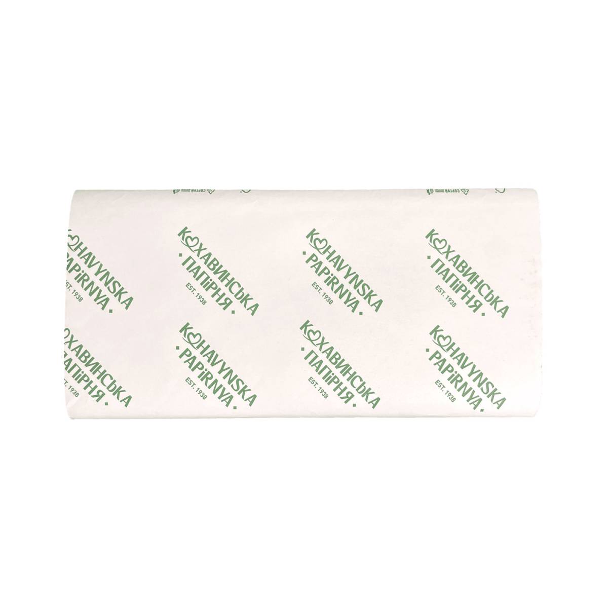 Полотенца бумажные листовые "Кохавинська папірня” белые, лист 210х230 (20 упаковок) 51365 Кохавинська паперова фабрика
