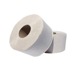 Папір туалетний макулатурний сірий “Wellis” Джамбо 120 метрів (Упаковка 12 шт) 49550 АМЕТИСТ 2