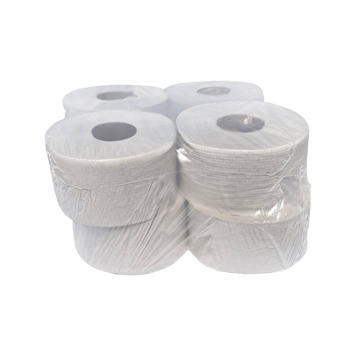 Папір туалетний макулатурний сірий “Wellis” Джамбо 120 метрів (Упаковка 12 шт) 49550 АМЕТИСТ