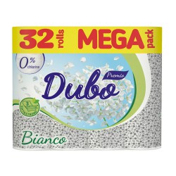 Туалетная бумага целлюлозная на гильзе "Диво Premio" Bianco белая (Упаковка 96 рулонов) 51432 Київський картонно-паперовий ко...