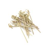 Шпажки Узел бамбук (упаковка 100 шт.) 50396