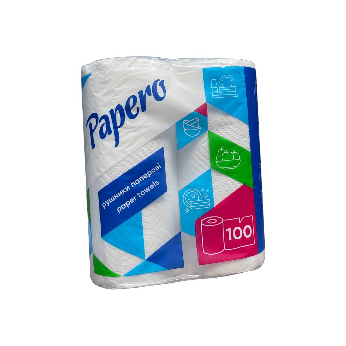 Рушник целюлозний “Papero” RS010 (упаковка 2 шт.) 51036 ТОВ «Картонно-паперова компанія»