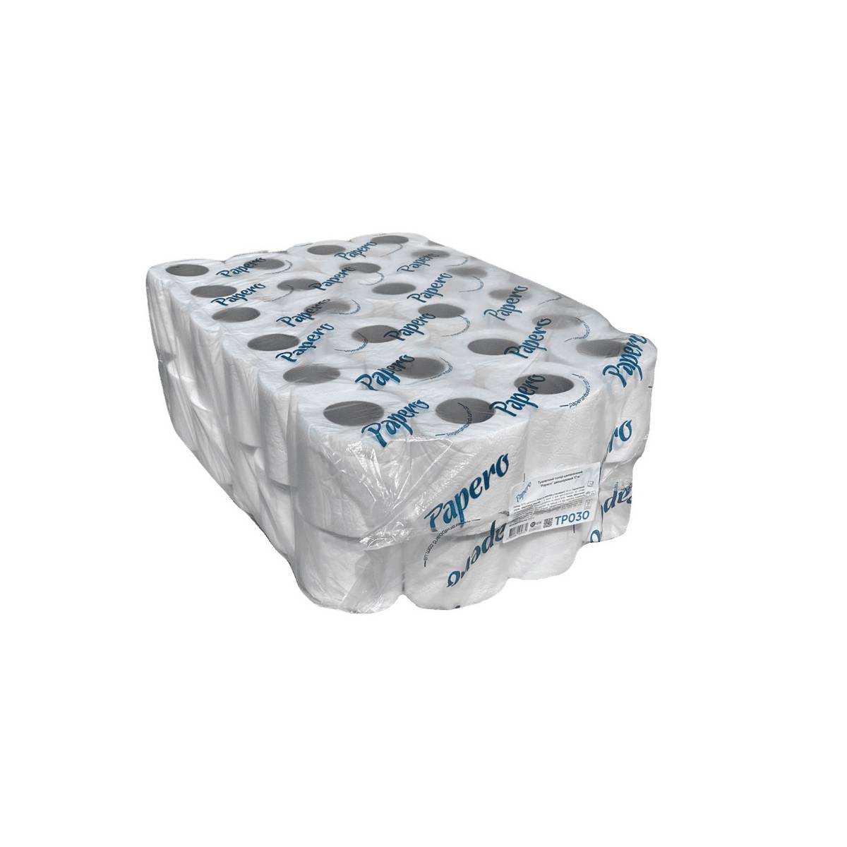 Туалетная бумага на гильзе "Papero" ТР030 (упаковка 48 шт.) 51064 ТОВ «Картонно-паперова компанія»