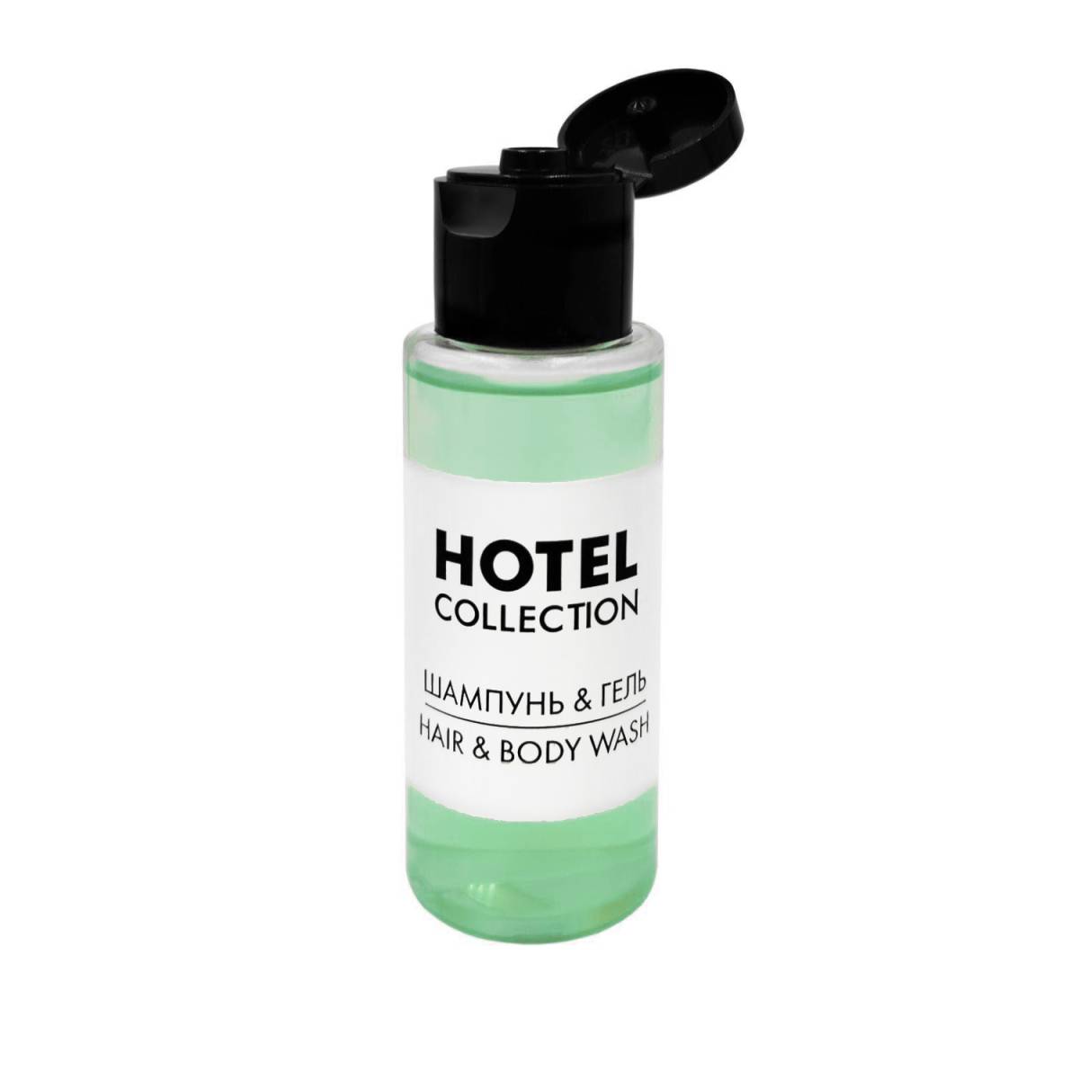 Шампунь-гель 2в1 для волосся та тіла 32 мл Hotel Collection, одноразовий HC-HB32F HSG