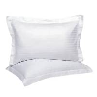 Наволочка Hotel Lux 50х70 белая в полоску с ушками HL-PC5878 HSG Наволочка Hotel Lux 50х70 белая в полоску с ушками HL-PC5878 HSG