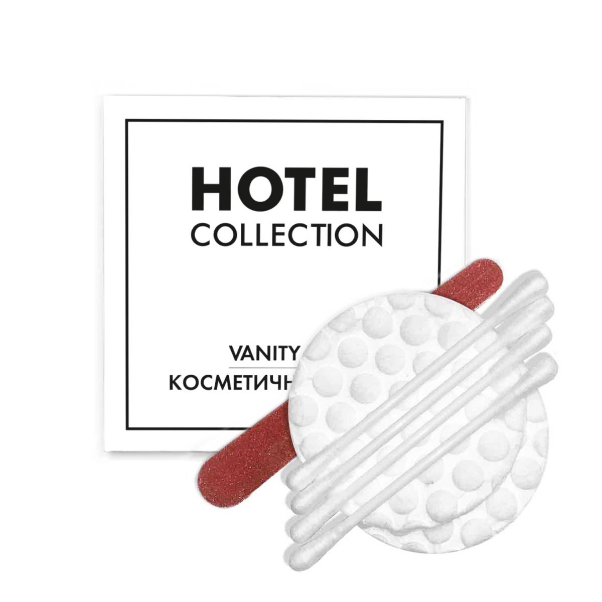 Косметичний VIP набір для готелів, в п/е та картонній коробочці HC-VKL HSG