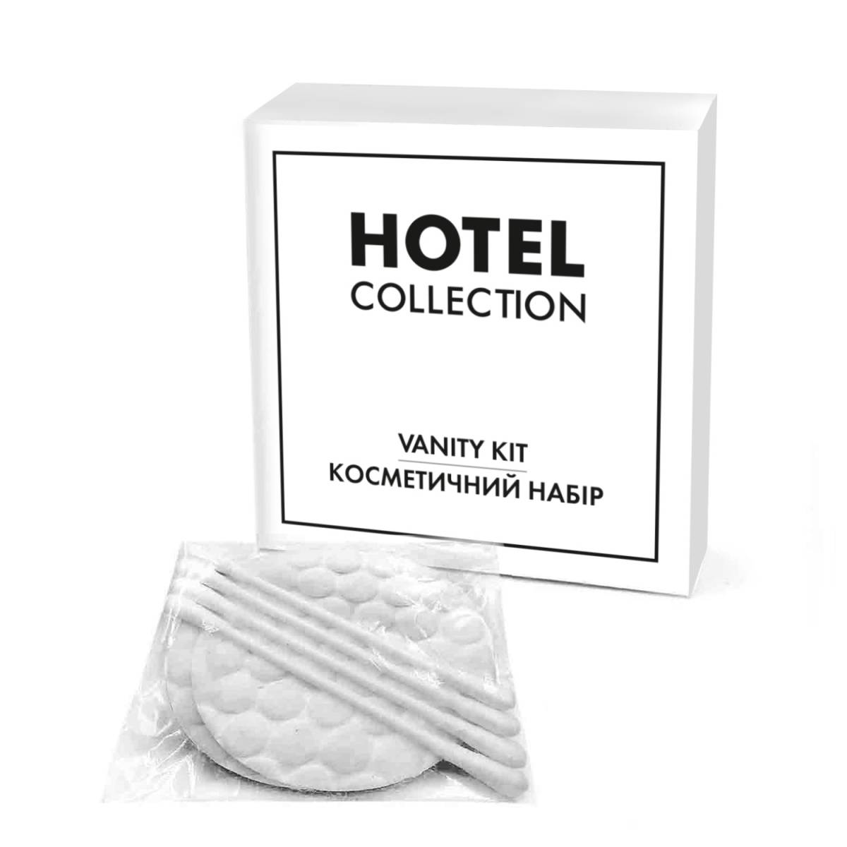 Косметический набор для гостиниц VIP, в п/е и картонной коробочке HC-VKL HSG