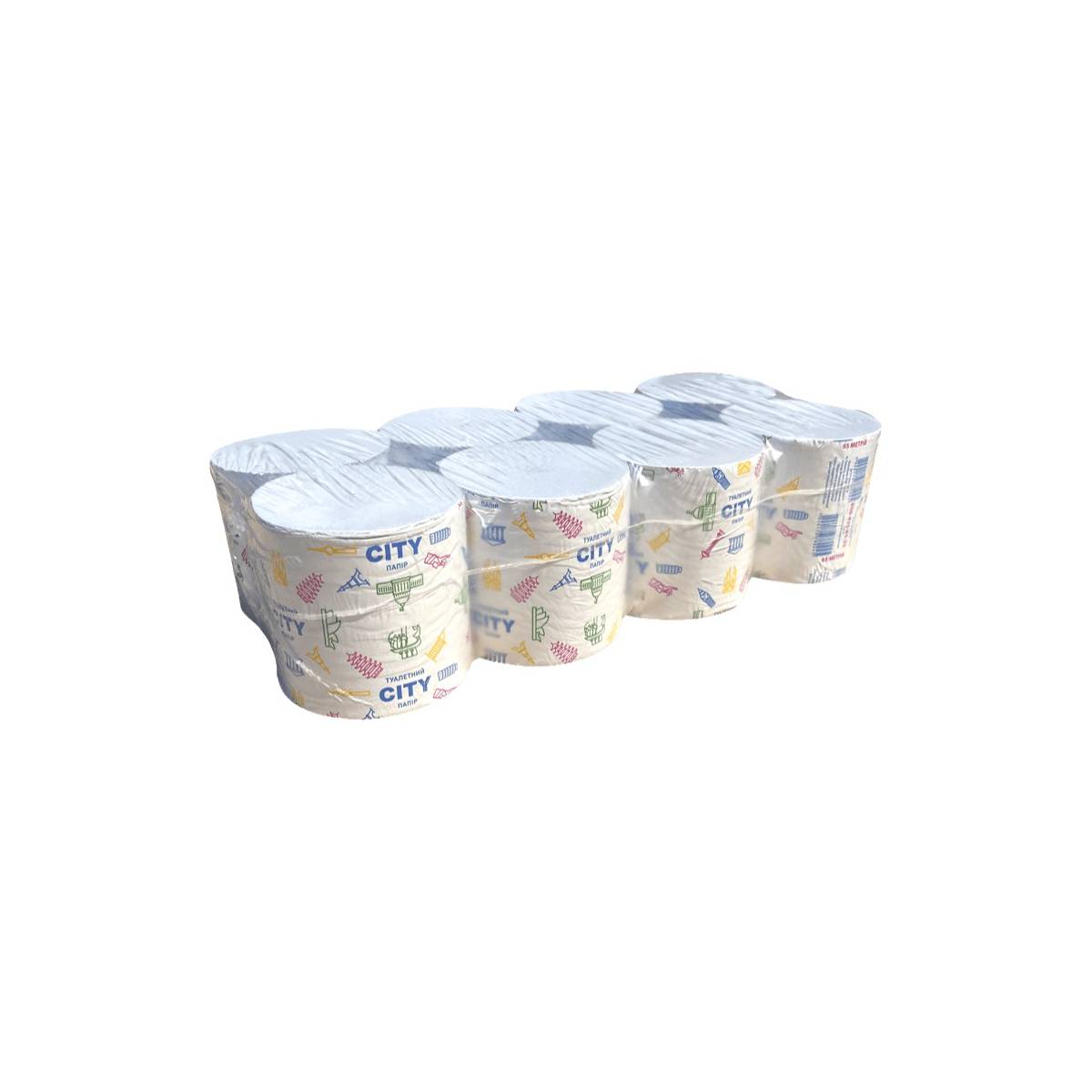 Туалетная бумага “СиТи” (упаковка 48 шт.) 50054 ТОВ «Картонно-паперова компанія»