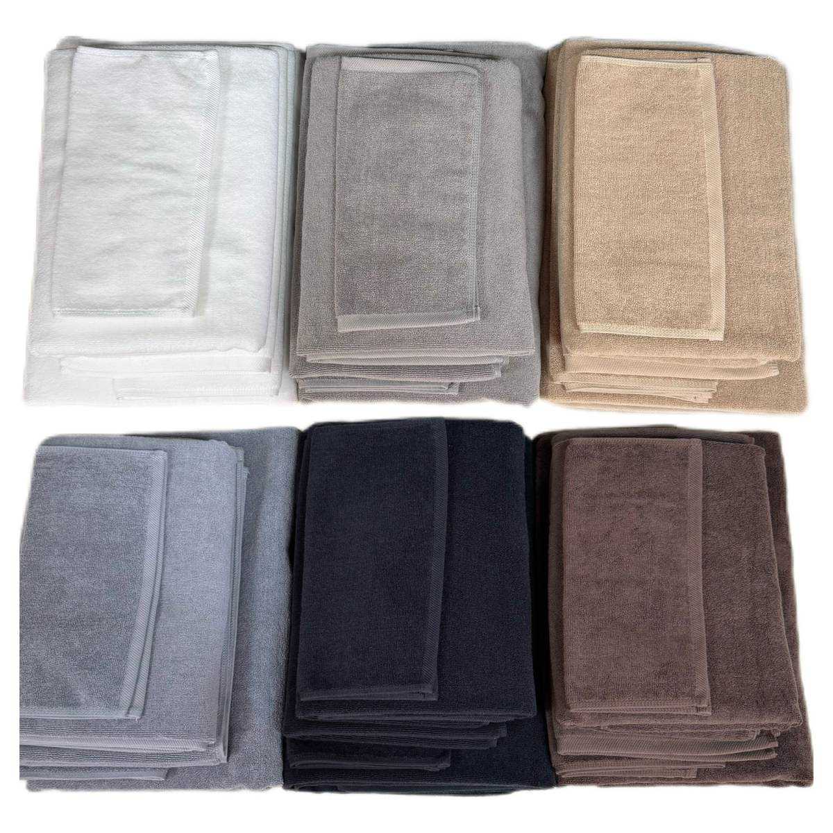 Махровий рушник тауп Hotel Lux 550 гр/м2 для...