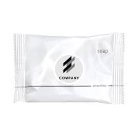 Мыло 12 гр Flow Pack с логотипом на круглом стикере