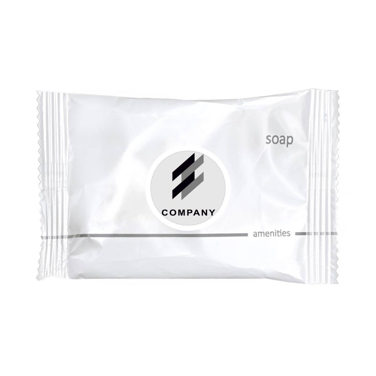 Мыло 15 гр Flow Pack с логотипом на круглом...