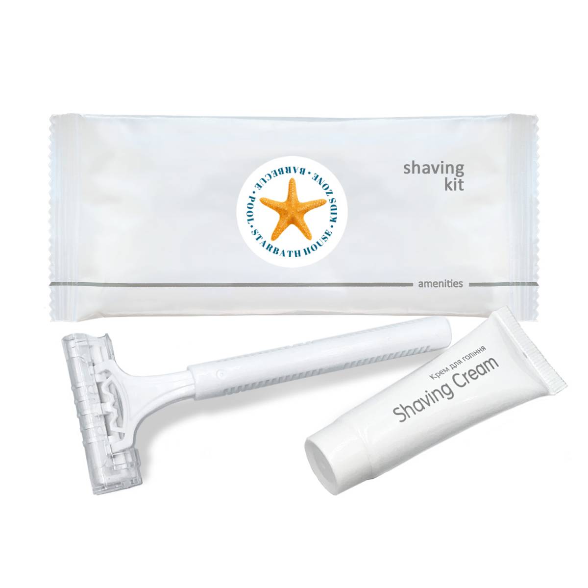 Набор для бритья Flow Pack с логотипом на...