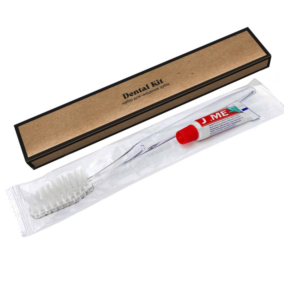 Зубний набір одноразовий Kraft, для готелів K-DK5 HSG