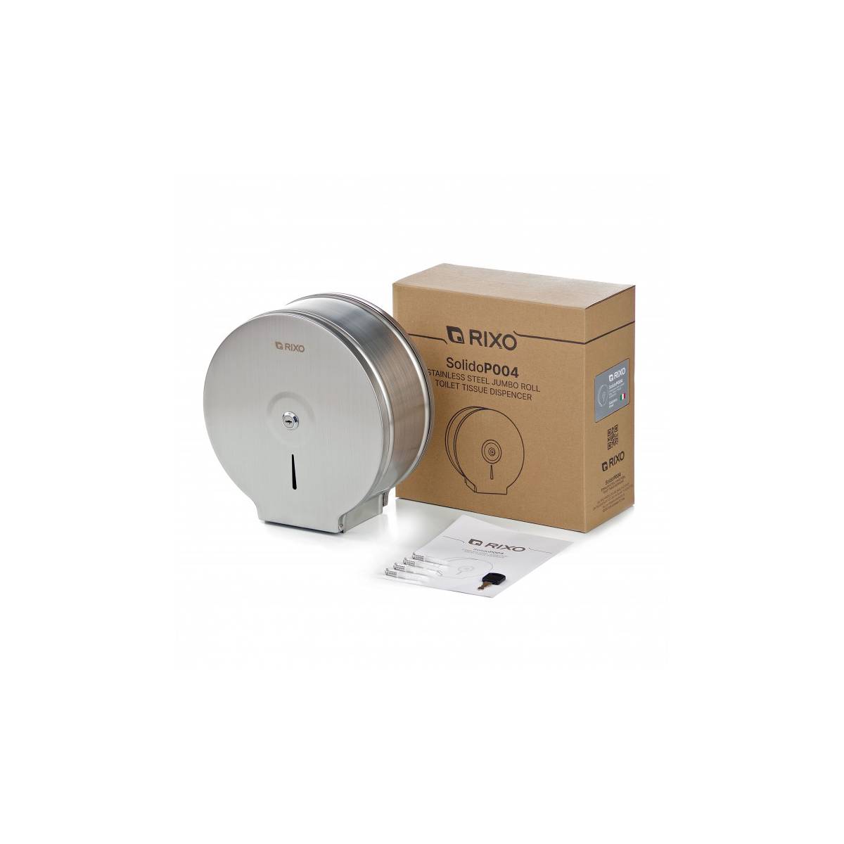 Диспенсер туалетного паперу Rixo Solido P004