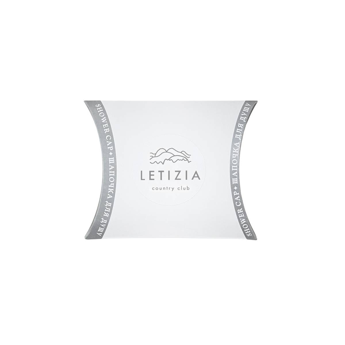 Шапочка для душа в коробочке, с логотипом на...