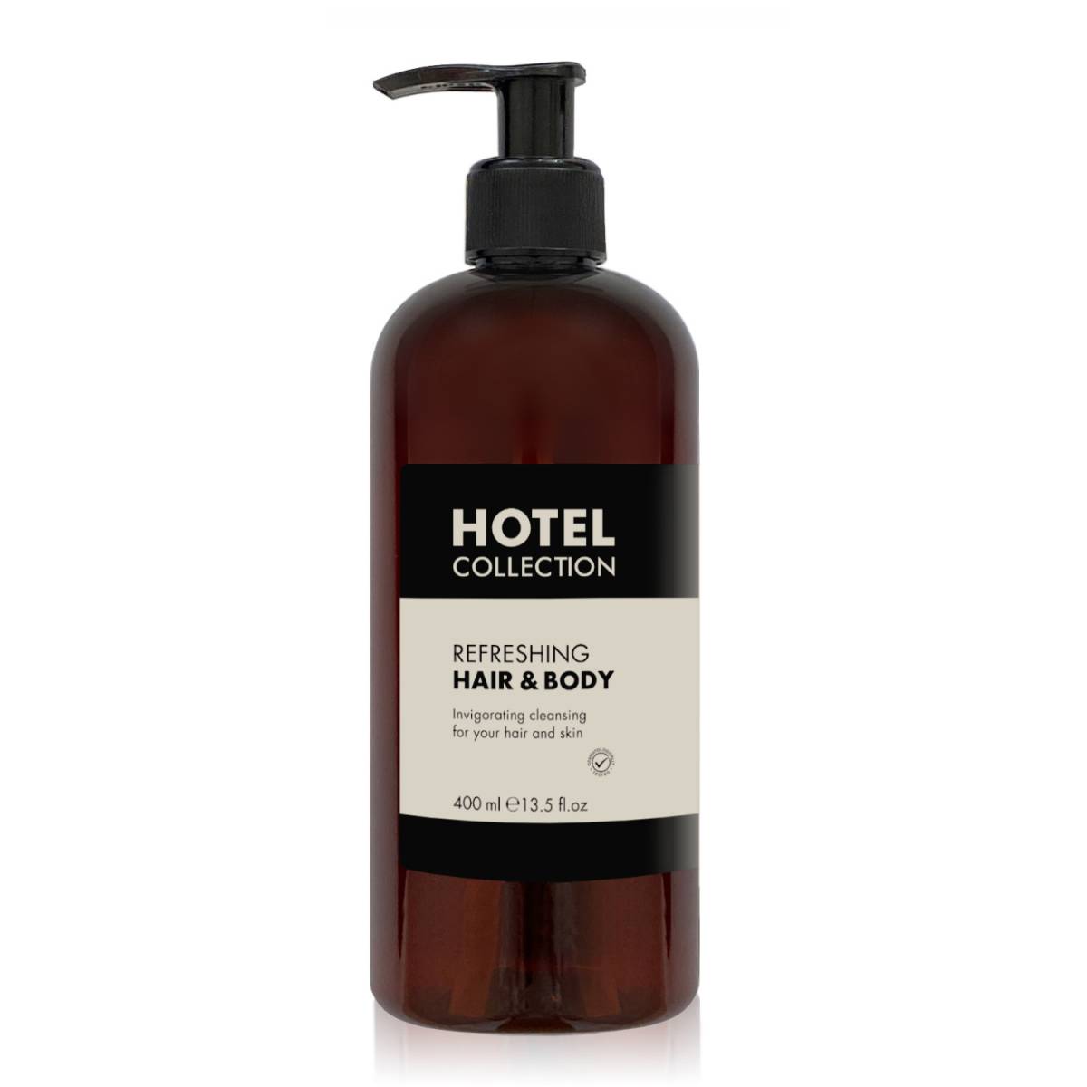 Шампунь&гель 2в1 HOTEL COLLECTION 400 мл для волос и тела HC-HB400 HSG