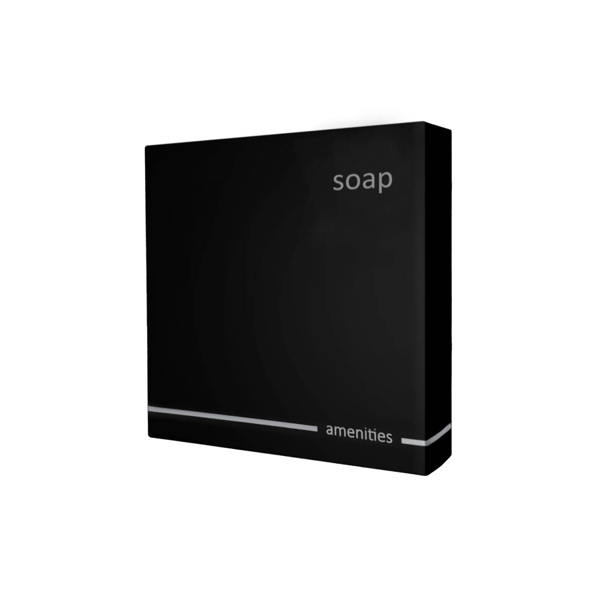 Мило готельне 12 гр в картонній коробочці B black-SO12 HSG