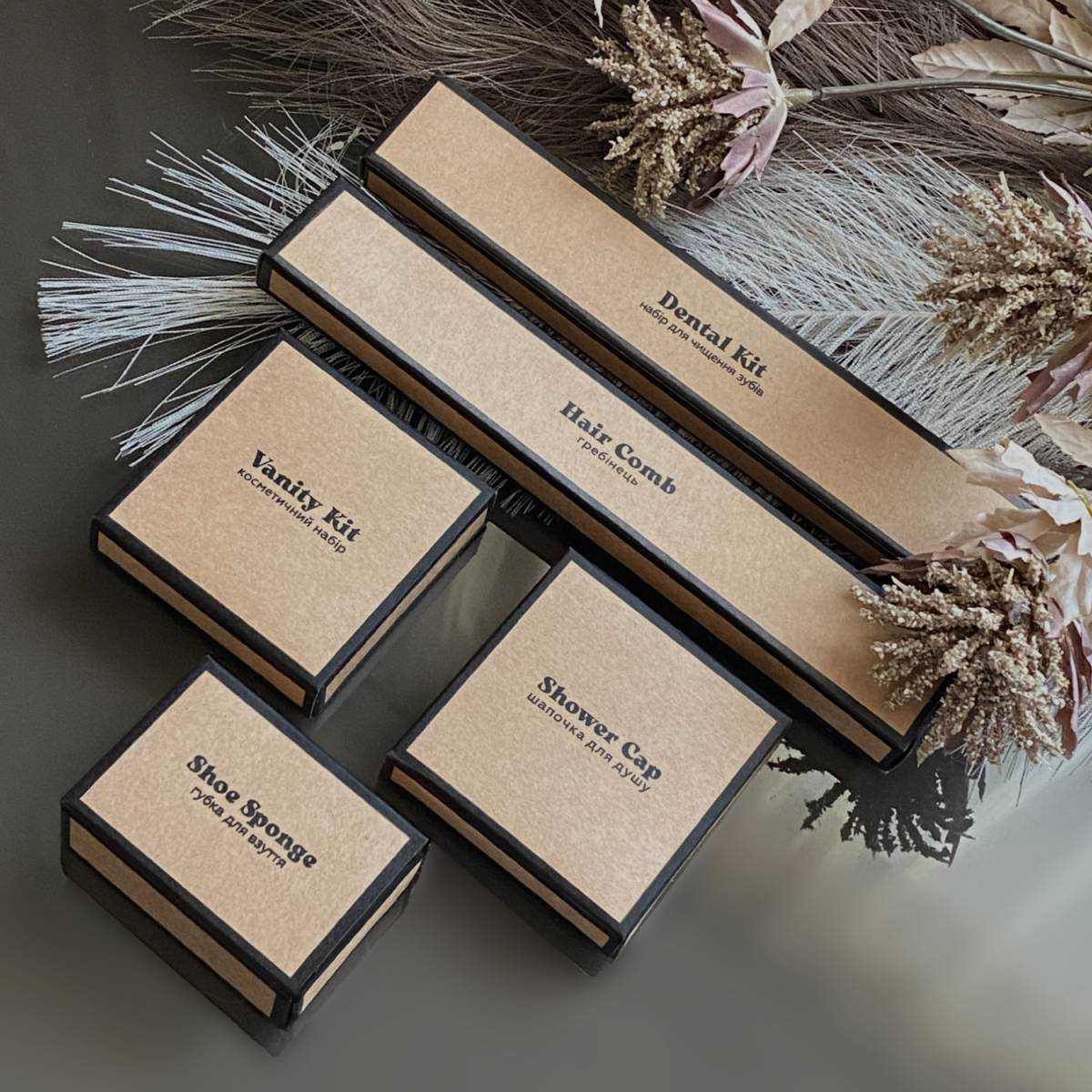 Зубний набір одноразовий Kraft, для готелів K-DK5 Gold HSG