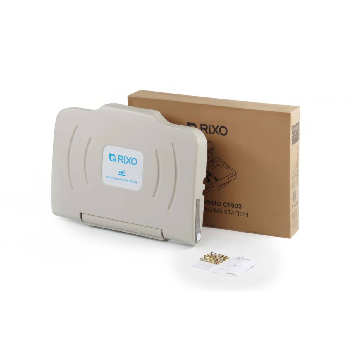 Настенный пеленальный столик с усиленными бортами Rixo Maggio CS903 CS903 Rixo