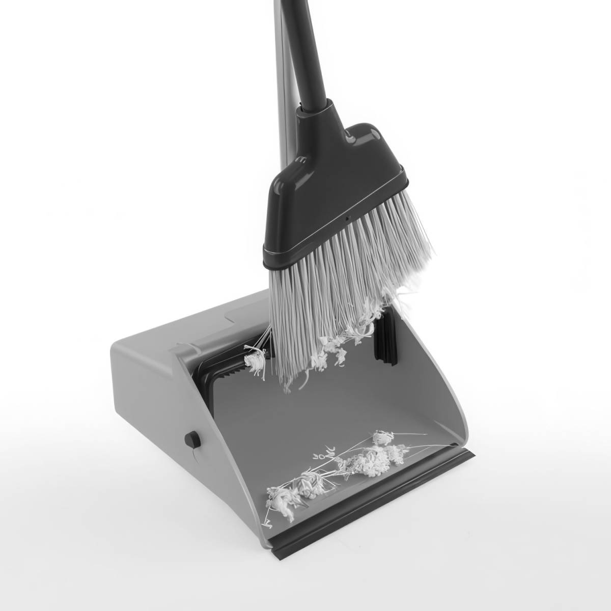 Пластиковий совок з алюмінієвою ручкою Clip 00005611 TTS