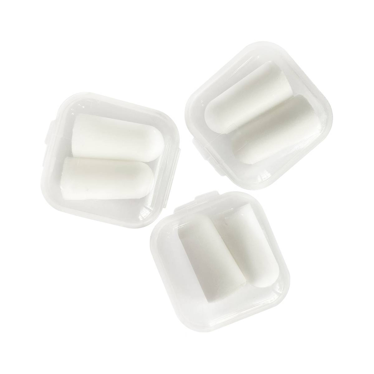 Беруши одноразовые, вставки противошумовые в пластиковом боксе 100 шт Eplg-Box HSG