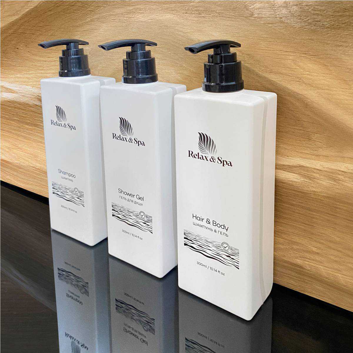 Гель 2в1 Relax&Spa 300 мл для волосся та тіла SPA-HB300 HSG