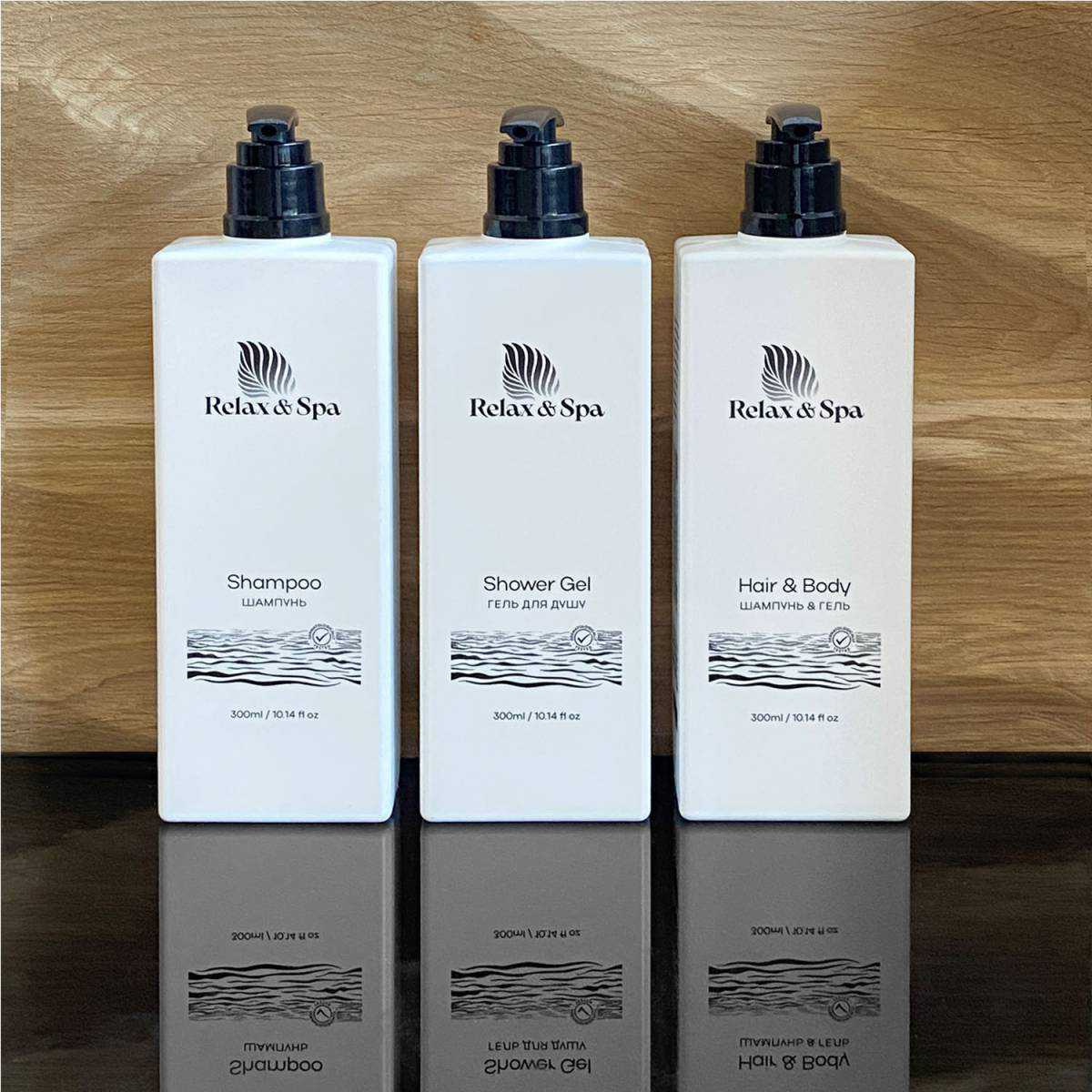 Гель 2в1 Relax&Spa 300 мл для волосся та тіла SPA-HB300 HSG