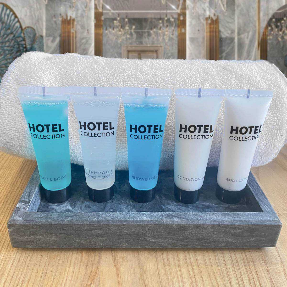 Шампунь&Гель 2в1 Hotel Collection 30 мл для волосся та тіла HC-HB/T30 HSG