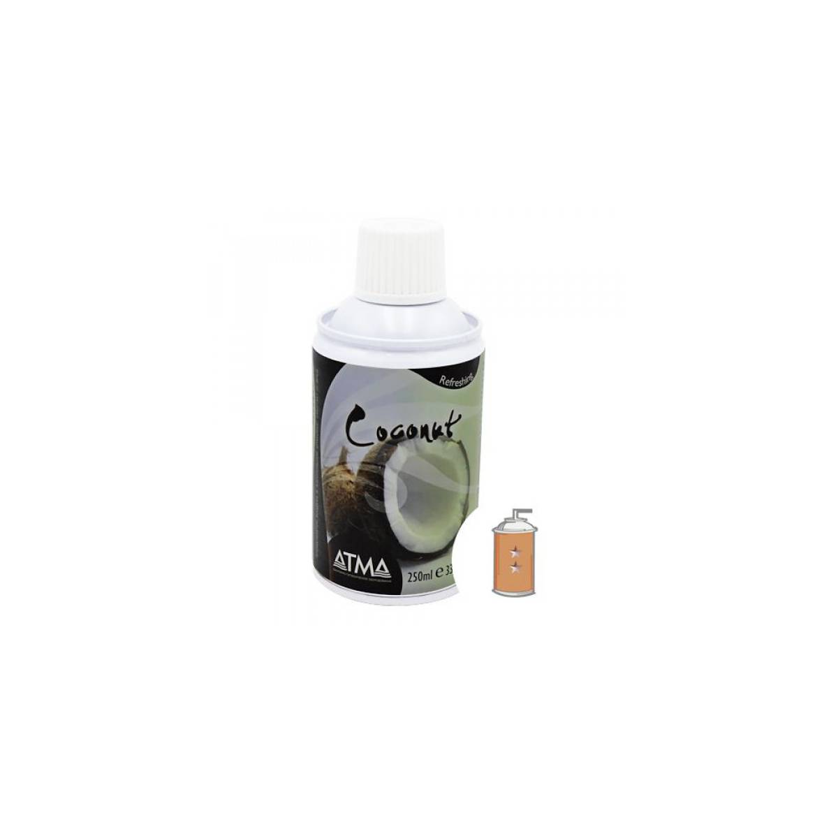 Аерозольний балончик 250мл, Греція (COCONUT) 12-00-0005 Spring Air