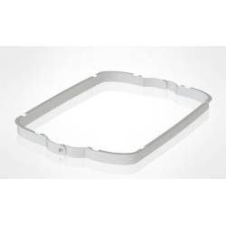 Урна для мусора 23л WOOD с крышкой и держателем пакета для мусора A7424N1WD Mar Plast 2