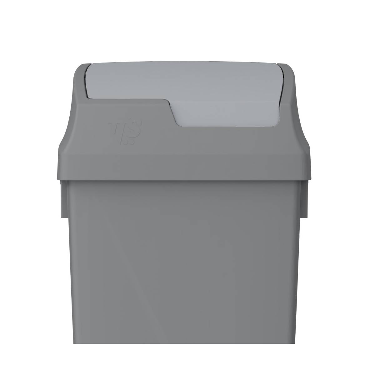 Урна для мусора 50л с поворотной крышкой Lindy Re-Swing 00005880E TTS