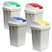 Урна для сміття 50л з поворотною кришкою Lindy Swing 00005880R_N TTS Урна для сміття 50л з поворотною кришкою Lindy Swing 00005880R_N TTS