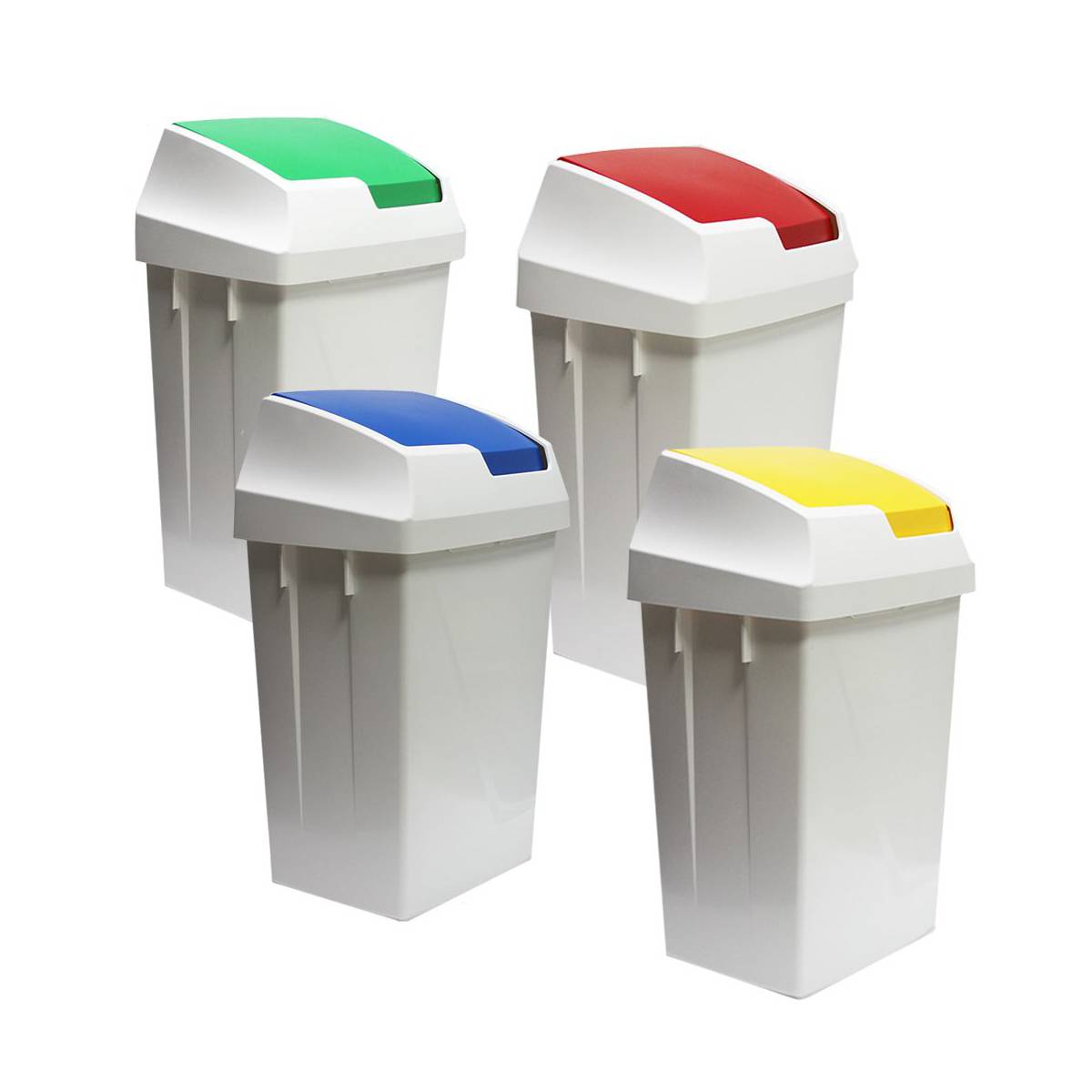 Урна для мусора 50л с поворотной крышкой Lindy Swing 00005880G_N TTS