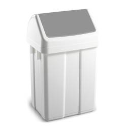 Урна для сміття 12л з поворотною кришкою MAX 00005225 TTS