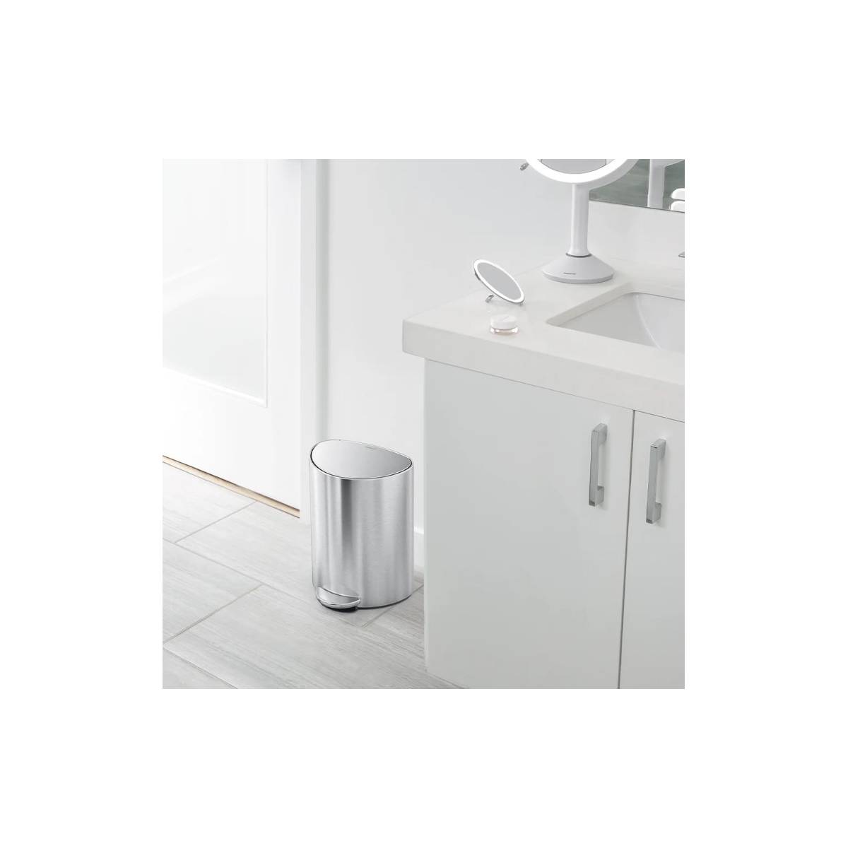 Урна з педаллю напівкругла 6л FPP